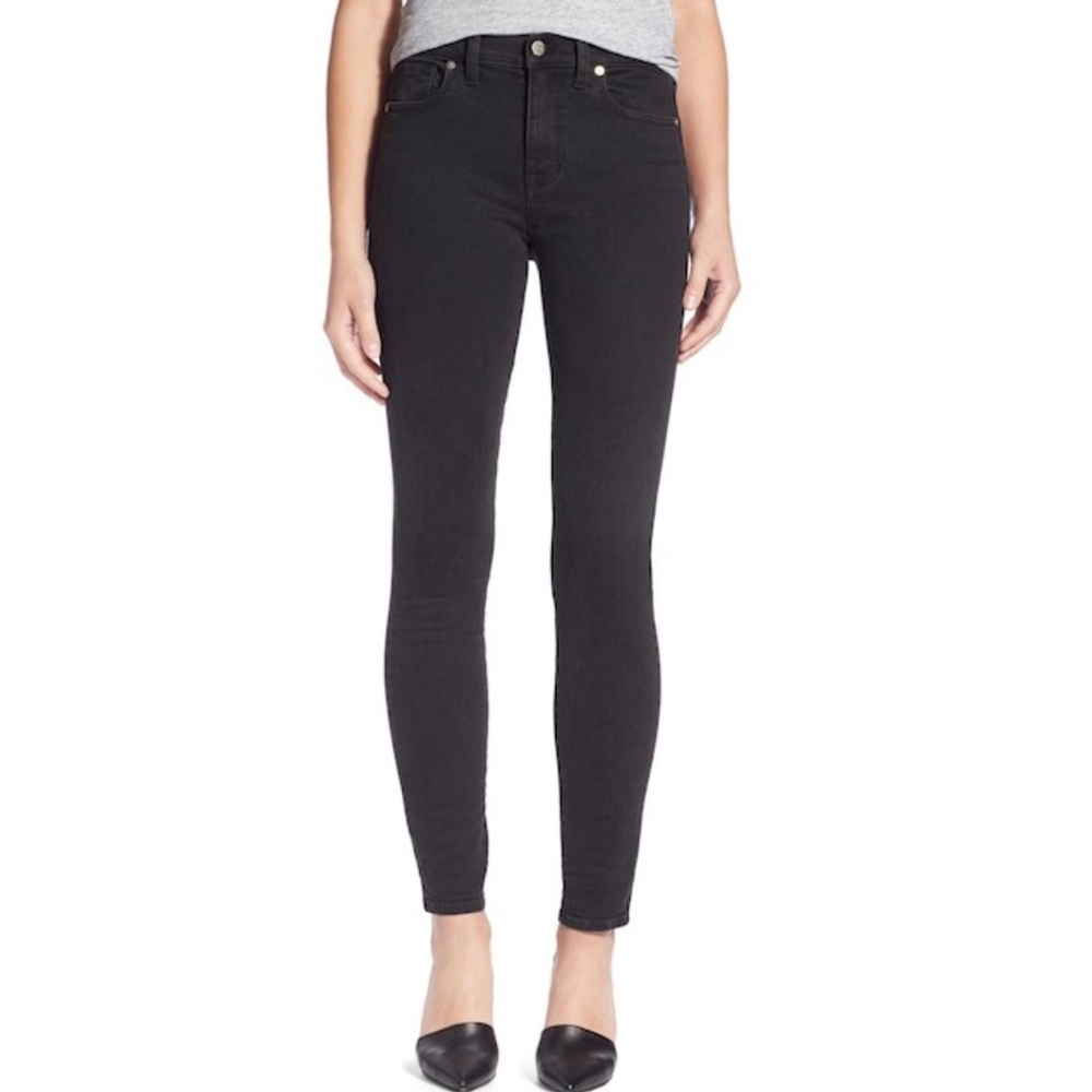 Madewell Gray Skinny Skinny Jeans